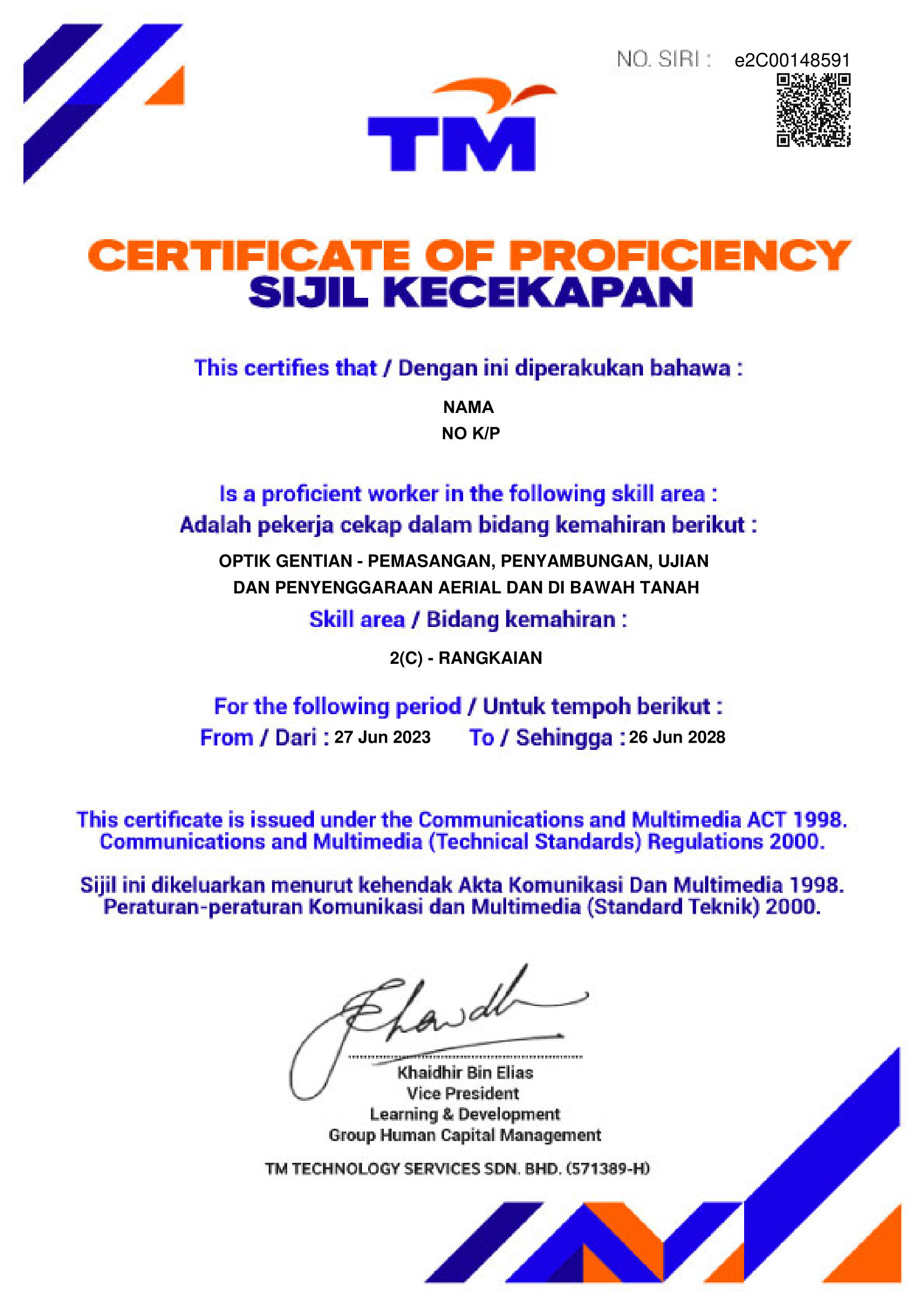 Certificate Image