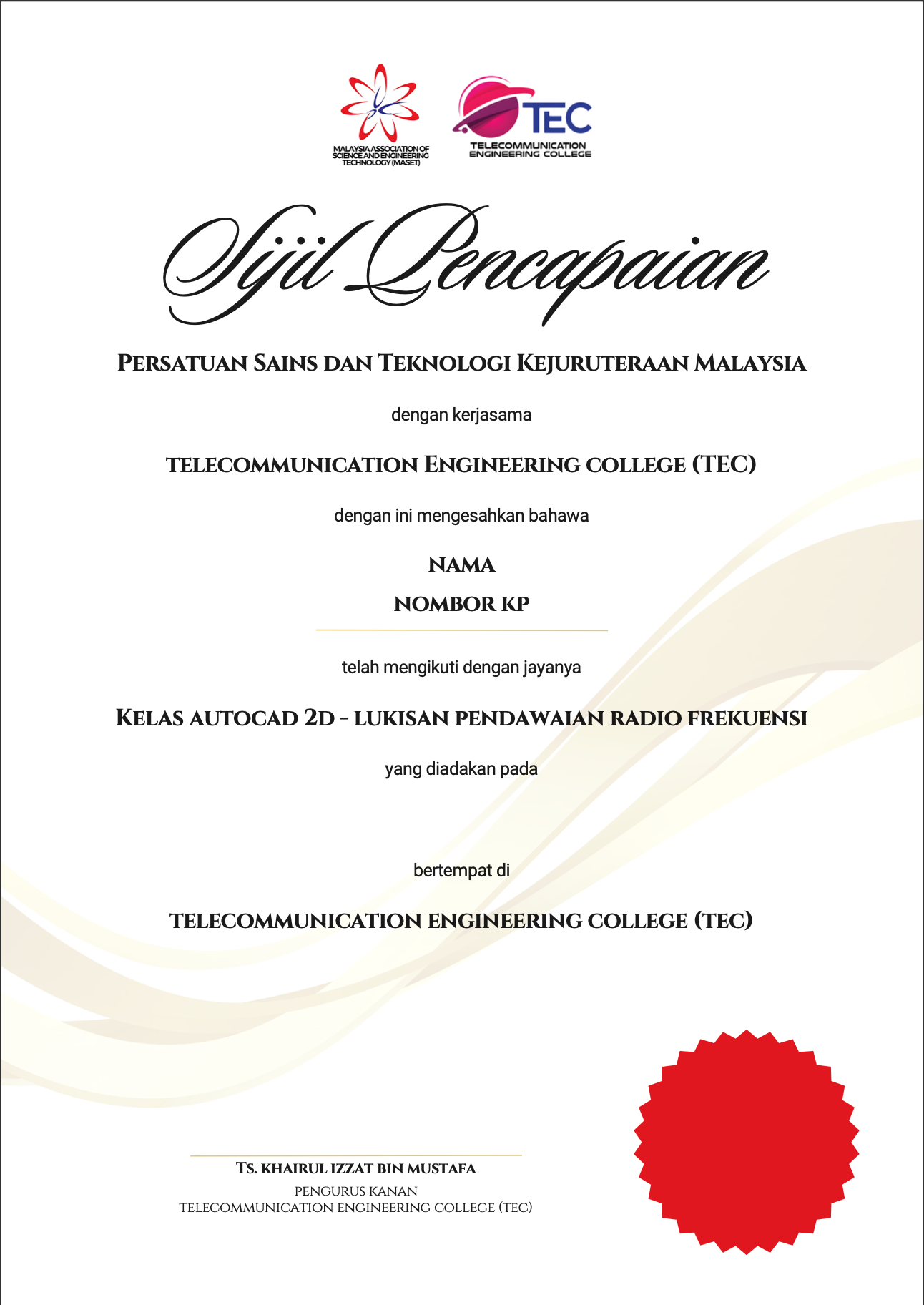 AutoCAD Essential - Radio Frequency