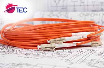 AutoCAD 2D - Fiber Optic Wiring Drawing (Telecommunications)