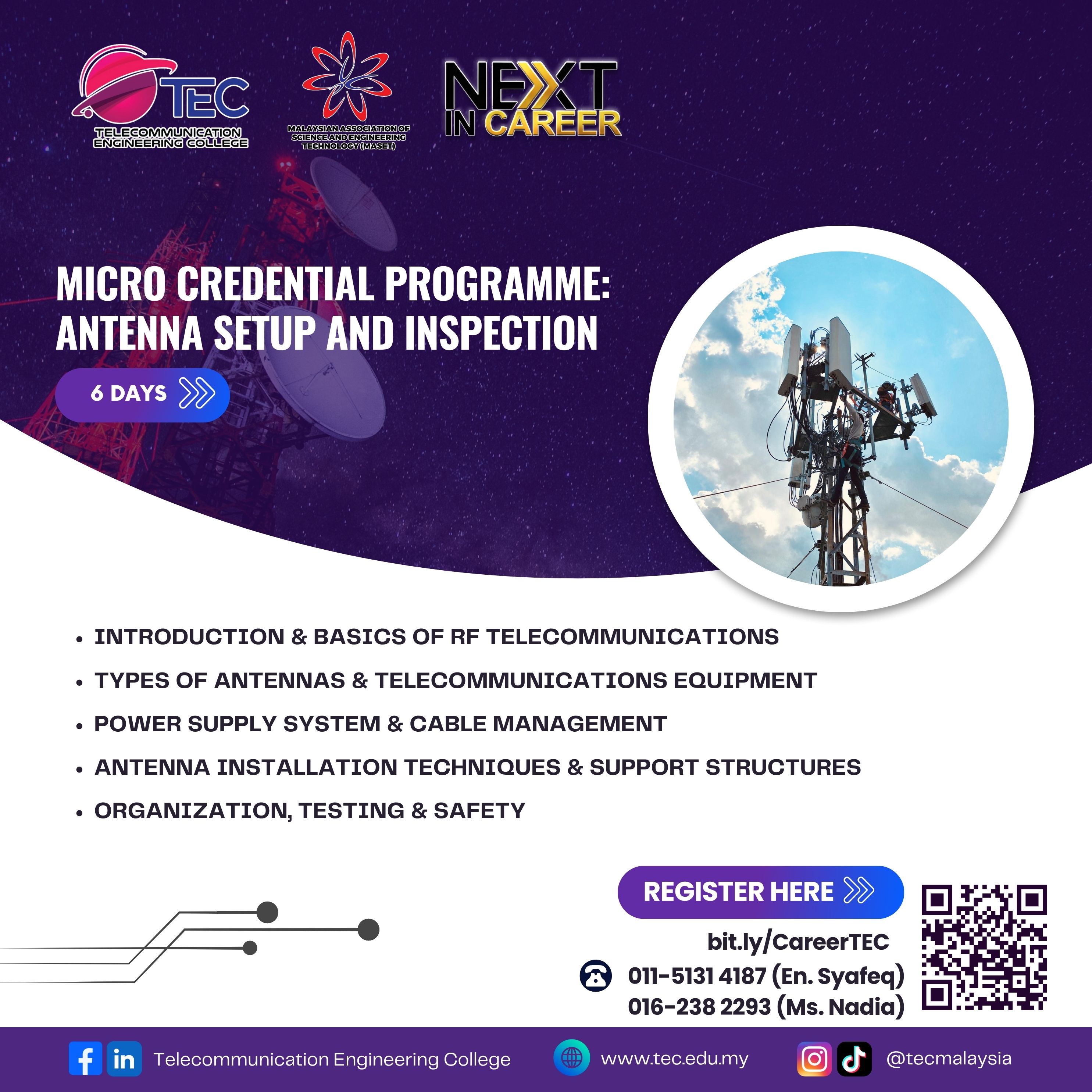 Antenna Setup and Inspection