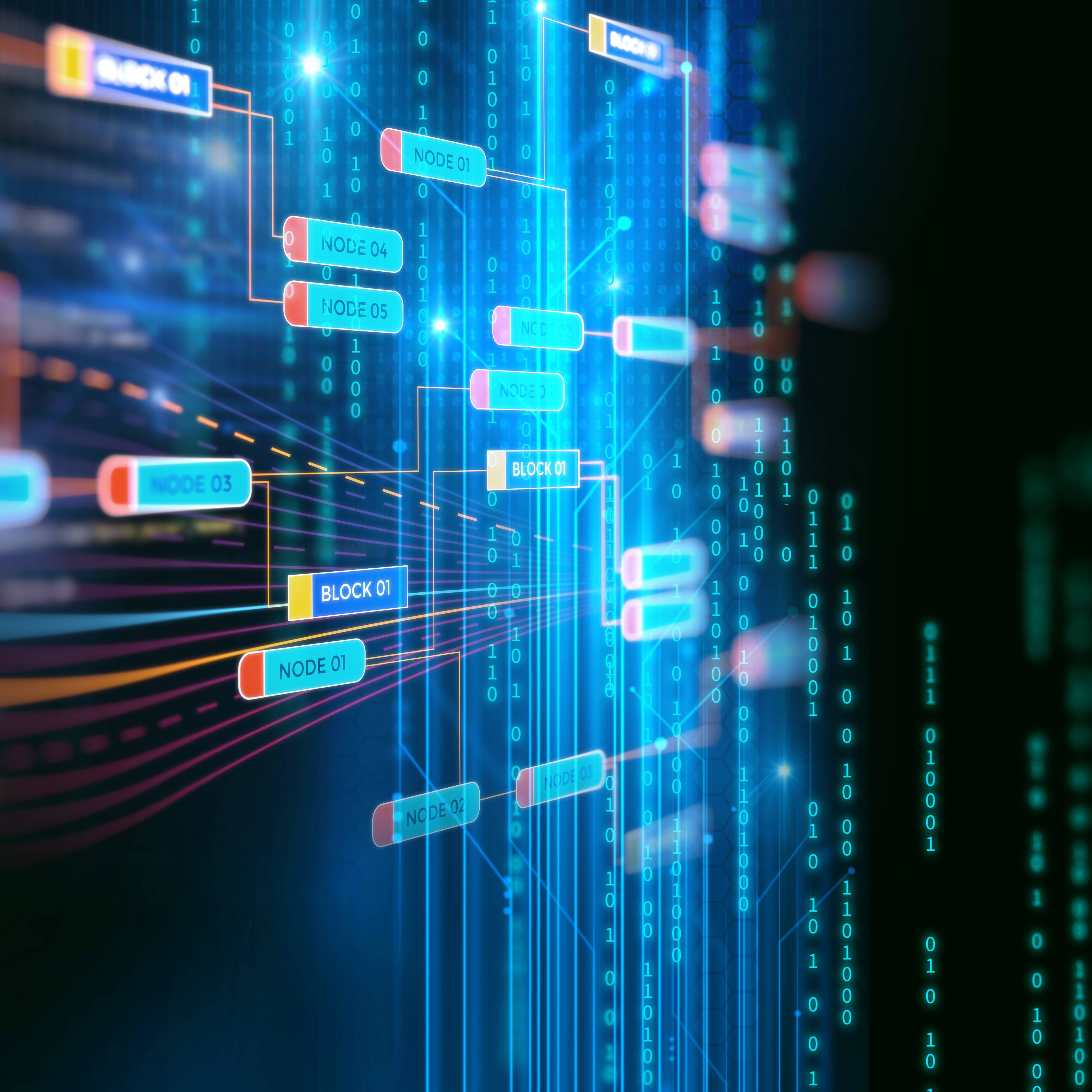 Big Data Science Hexagonal Graphic